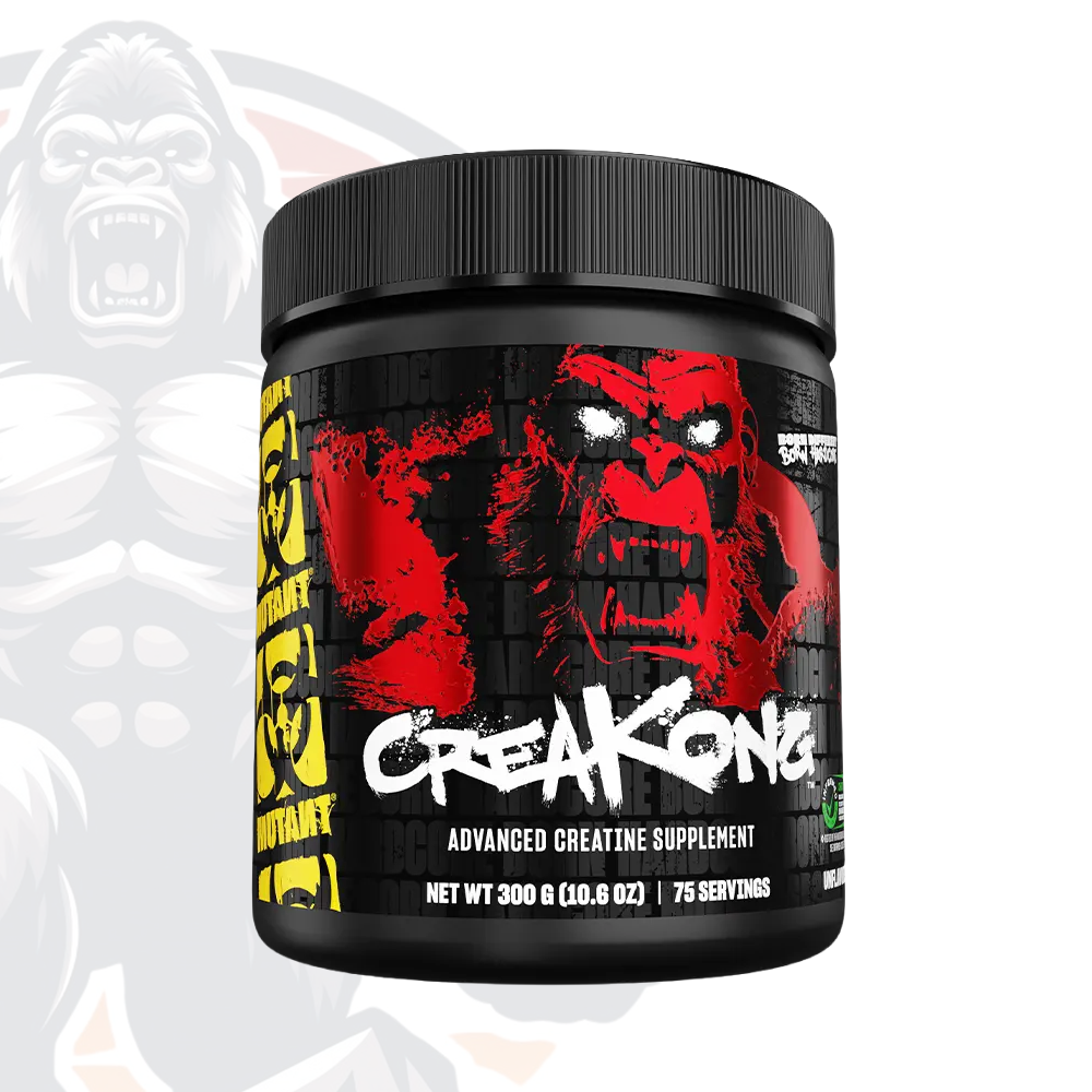 Compra Mutant Creakong 75 tomas al mejor precio. Suplemento de creatina avanzada para aumentar la fuerza, la potencia y el desarrollo muscular.